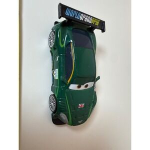 Mattel Cars 2 Nigel Gearsley Kids 3.25" Diecast Green World Grand Prix V2813